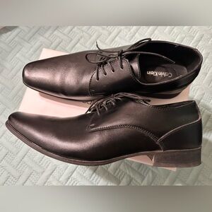 Calvin Klein Men's Classic Black Oxfords
